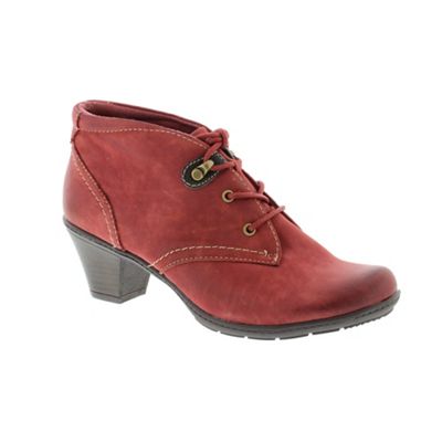 Red 'Brownsville' ladies boot